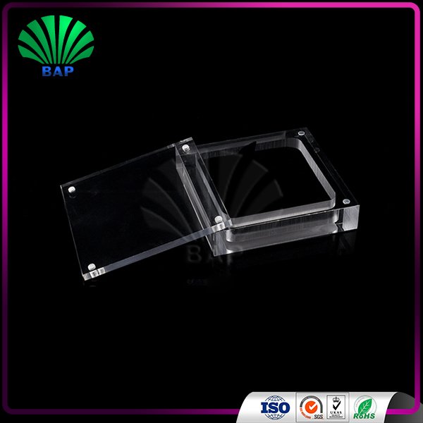Wholesale Bracelet Organizer Small Clear Plexiglass Jewelry Display Box Bracelet Box with Lid