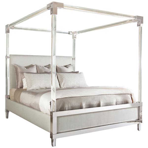 Luxury New Design Queen Size Bed Italian Design Acrylic Bed Frame ...