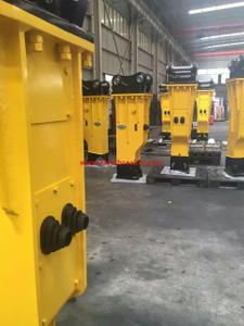 Excavator Attachment Hydraulic Rock Breaker Hammer with The Excavator Mount Plate