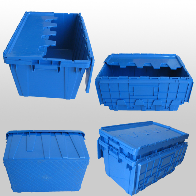 Plastic stack and nest containers 600x400x315mm