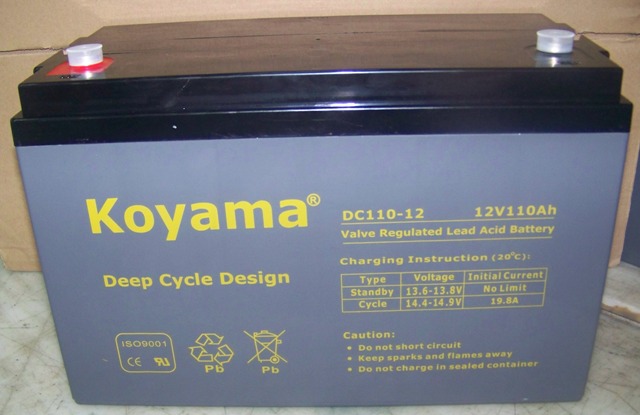 Marine /RV Deep-Cycle AGM Battery 