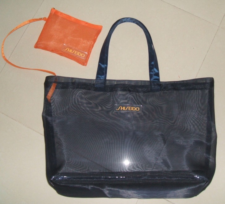 Ladies Summer Mesh Beach Handle Bags