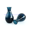 Yayun popular solid ink blue color drinking wine glasses sake bottle 3oz 7oz 8oz 9oz