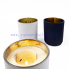 12oz Wholesale Luxury Electroplated Recycled Glass Candle Jars with Lids Gift Boxes