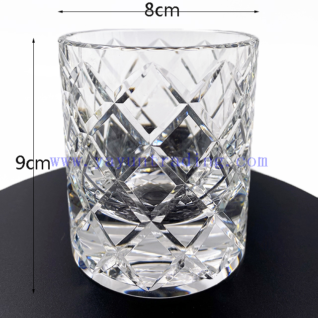 European Creative Shape Glasses Lead-Free Crystal Whiskey Glass Cups