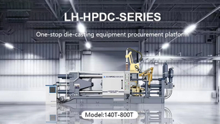 LH-HPDC-1100T Машина для горизонтального литья под давлением алюминия и цинка с холодной камерой 