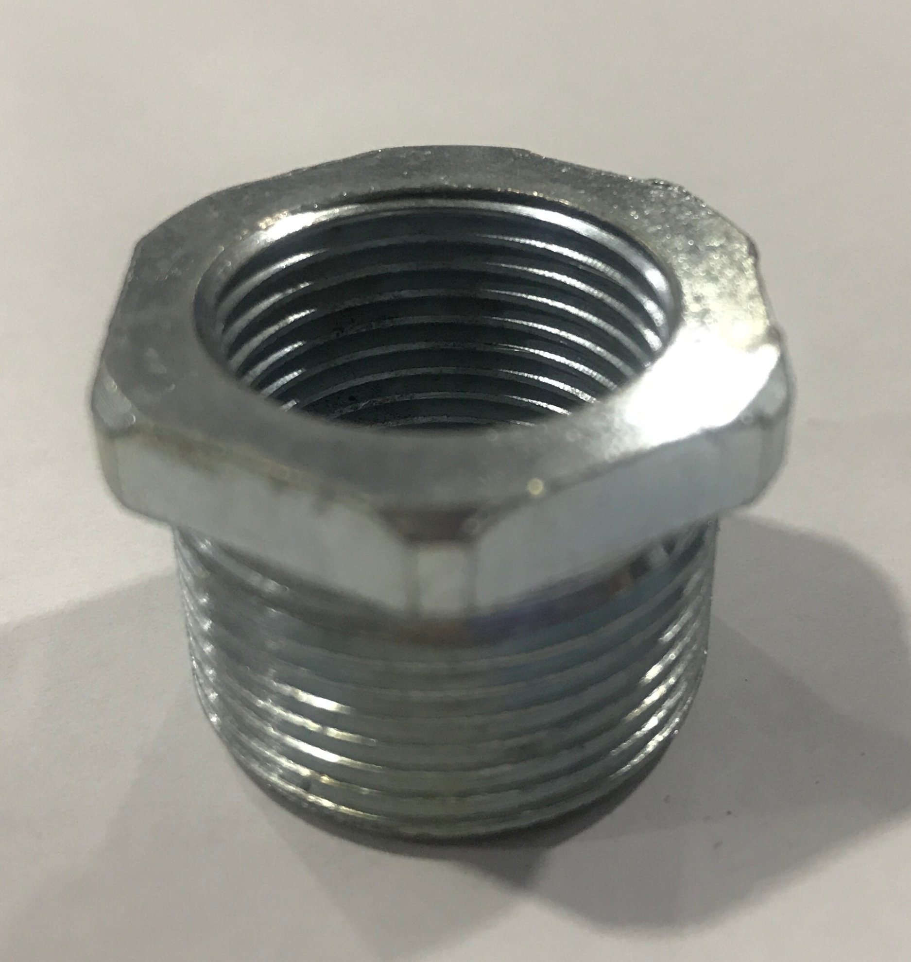 ISO Approved Zinc Threaded Nipple Bushed Nipple Bnp50 ISO Approved Zinc Threaded Nipple Bushed Nipple Bnp50