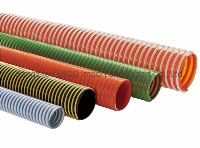RoHS Approved Flexible PVC Spiral Helix Suction Hose