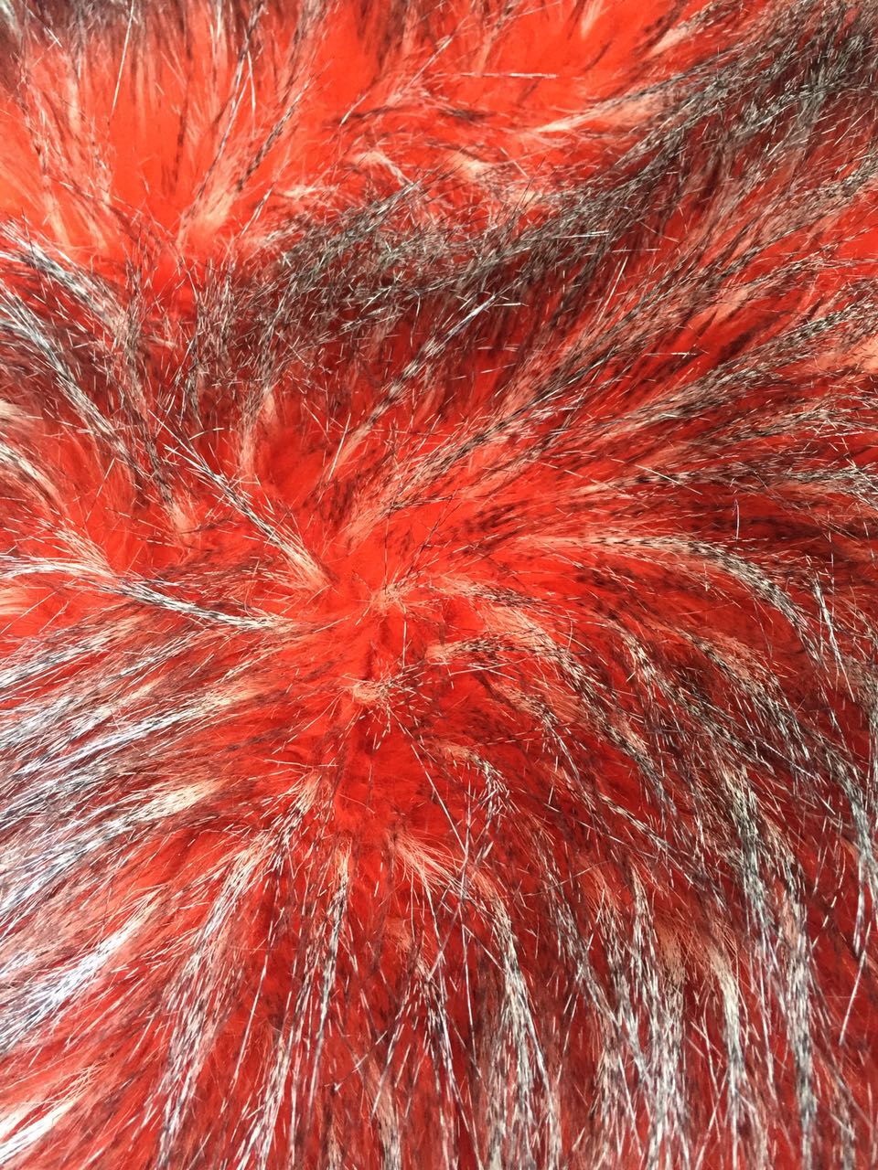 peacock imitation fack fur