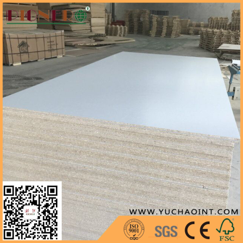 White colour Melamine Laminated Particle Board/chipboard /flakeboard 