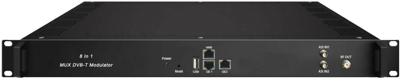 HP8516T 8 in 1 Mux DVB-T Modulator