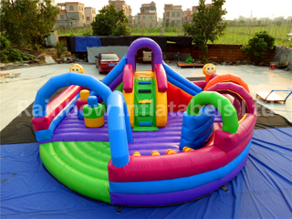 RB4104（7x7x4m）Inflatables Funcity Bouncing and Jumping Inflatable Playground For Sale