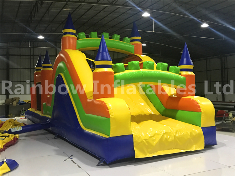 RB5075 (10x3x4m) Inflatable Castle obstacle Course For Kids