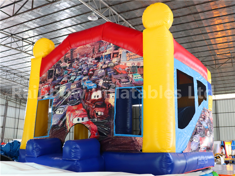 RB2009-1（4x4m） Inflatables Auto Story Combo For Amusement