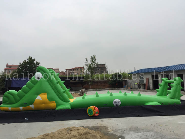 RB33010(10x2x3m) Inflatable New crocodile water game for adult