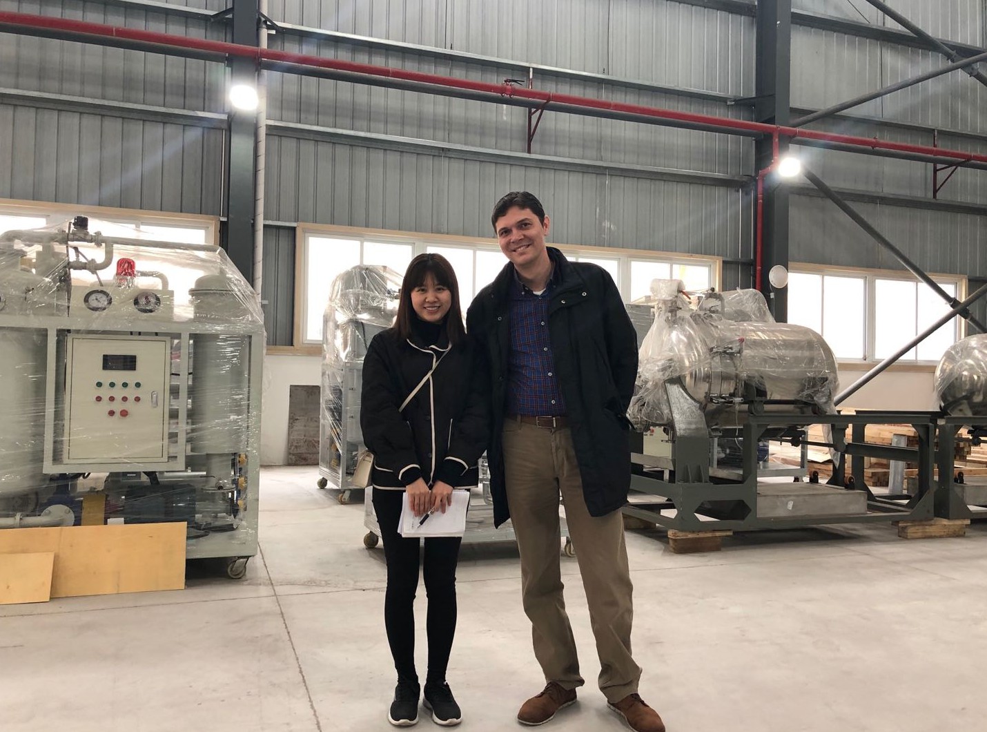 西班牙客户来访TOP