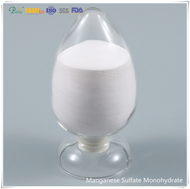 Polvo monohidratado de sulfato de manganeso de grado alimenticio al 31,8%