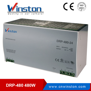 WINSTON Один выход DIN-рейку постоянного тока светодиодный драйвер DRP-480-48 480W 48V