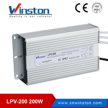 LPV-200 200 Вт эффективный водонепроницаемый светодиодный драйвер для плавания светодиодные фонари