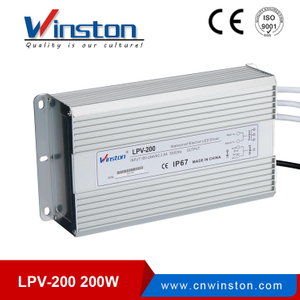 LPV-200 200w eficiente controlador led resistente al agua para nadar luces led