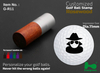 Rosewood Golf Ball Stamps Dia.11mm