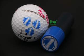 Plastic round golf ball stamps A11 Dia.11mm Various of imprints 