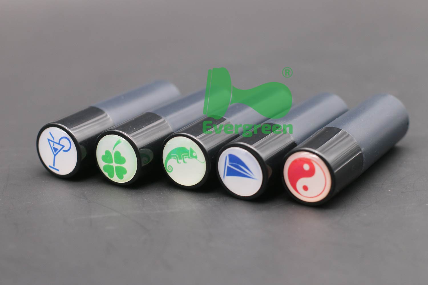 Plastic round Golf Ball Stamps A11 Dia.11mm