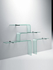 Fancy Acrylic Clear Transparent Custom Modern Cube Wall Shelf Manufacturer
