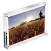 China Manufacturer Clear Acrylic Picture Photo Frame With Small Magnet