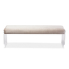 Lounge Living Room Bench Acrylic Long Chair Waiting Room Bench Stool