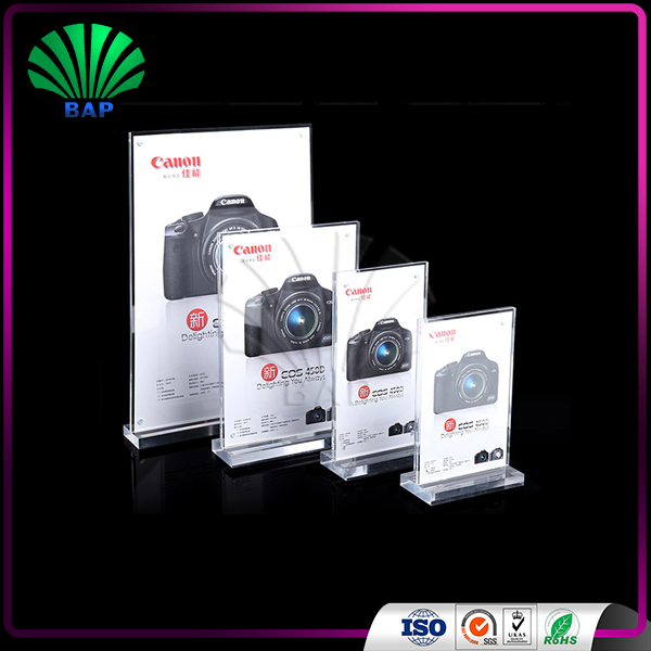 Acrylic Menu Card Holder Sign Display Sign Holder sale Buy acrylic