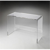 Modern Office Desk Clear Acrylic Working Table Computer Desk