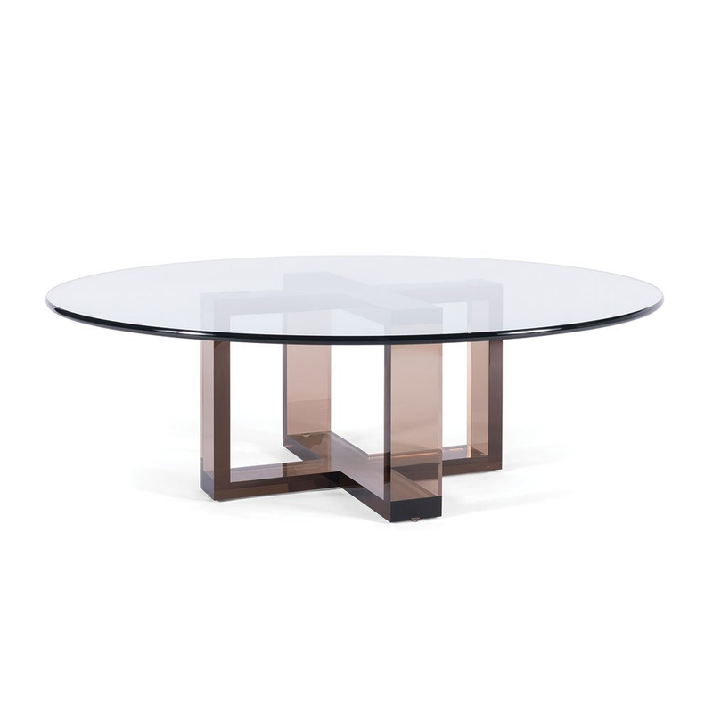 Clear Glass Top Round Acrylic Dining Table Buy Acrylic furniture