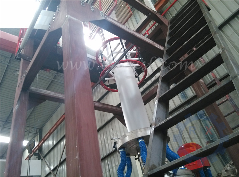 Environmental protection PLA degradable film blowing machine