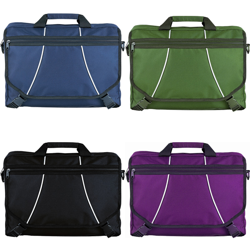 Wholesale Polyester Messenger Meeting Shoulder Laptop Bag