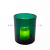 10oz 300ml Fashion Translucent Green Glass Candle Vessel