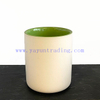 Cheap Price Custom Design Round Bottom Ceramic Candle Jar With Lid