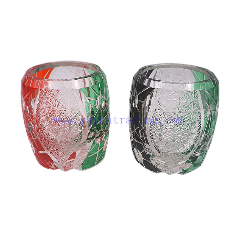 Yayun 2023 crystal overlay drinking glass tumbler