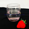 Multiple Purple Glass Tumbler Solid Color Glassware Drinking Glasses Whisky Cup Set of 4
