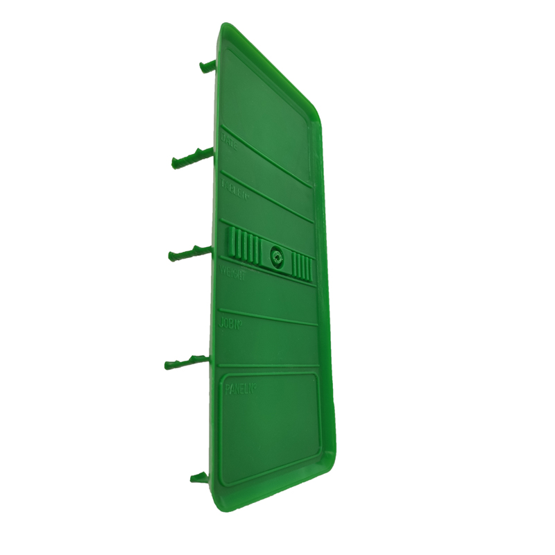 Panel Identification Plates 180mm x 75mm Green Color