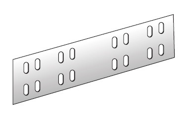 Galvanized Cable Tray Silver Joint Coupler S50 S75 S100