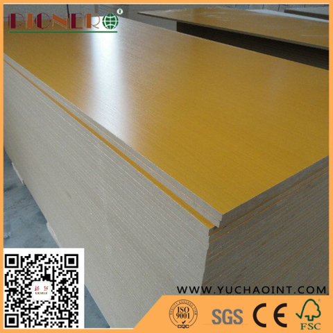 High Quality One Side Blue Melamine Laminate MDF