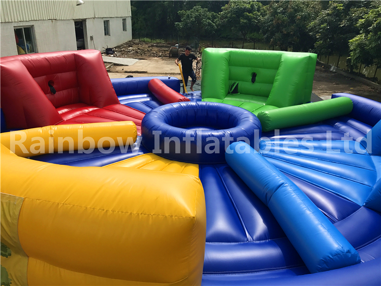 RB91019-1（dia 9m ）Inflatables four people fierce ball game