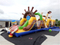 RB01016(15x3.6x5.8m) Inflatable Giant Pirate Pilot Obstacle Course With Slide For Children