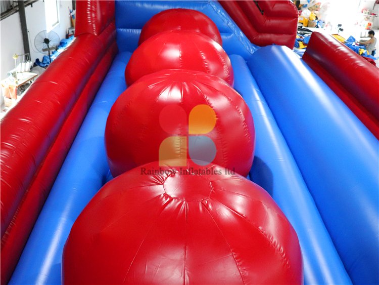 RB9132-1( 12x6.3x4.3m) Inflatable Wipeout Big Baller Obstacle Big Baller Games forsale