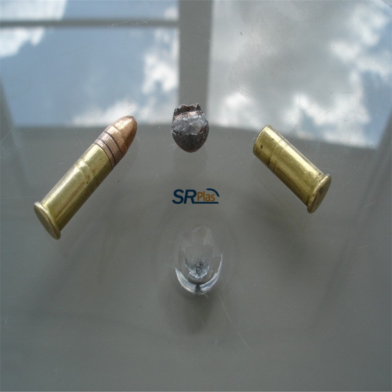 Military Polycarbonate Ballistic Glass Bulletproof Board