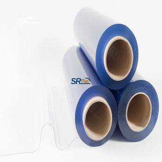 PE Film Protected Rigid Clear PVC Sheets