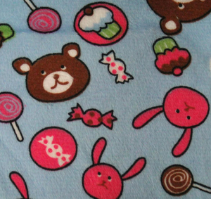 100% Polyester Super Soft Flannel Fabric with Animal Printed
