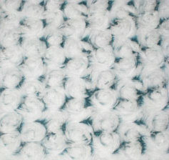 Polyester PV Plush Furniture Fabric with Flower Pattern