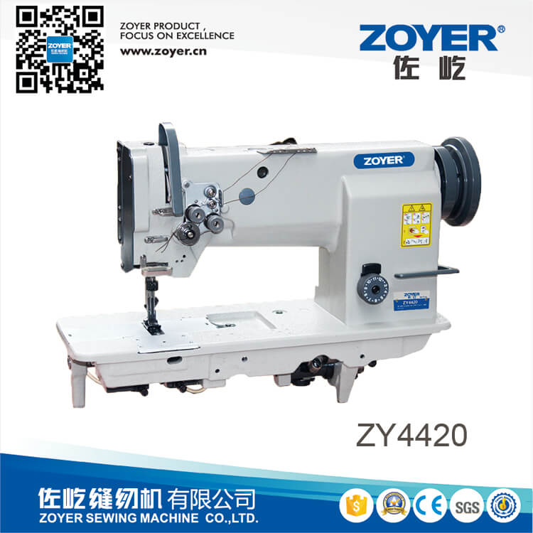 ZY4420 zoyer 双针重型复合送料平缝机